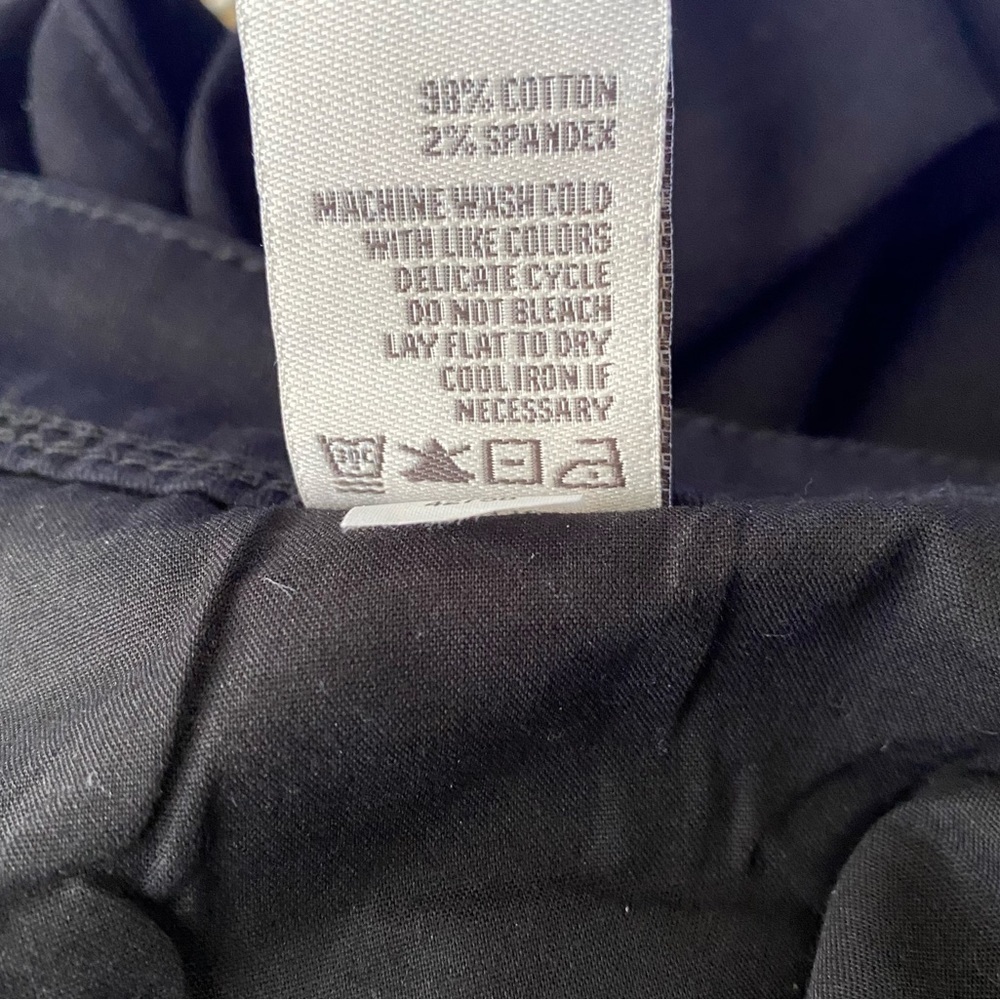 AMERICAN RAG WOMEN JUNIORS CAPRI JEANS CLASSIC BLACK NWT SIZE 9 NWT - Picture 8 of 15